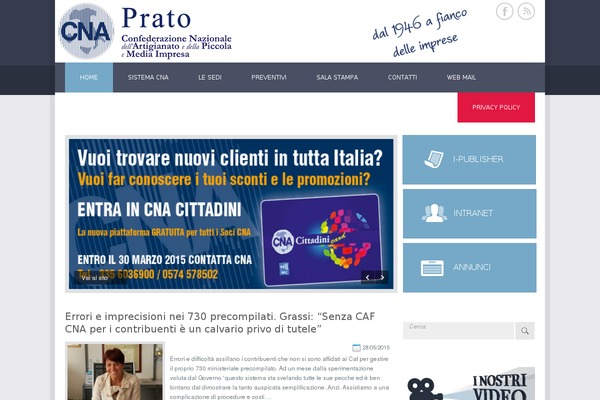 Politician theme site design template sample
