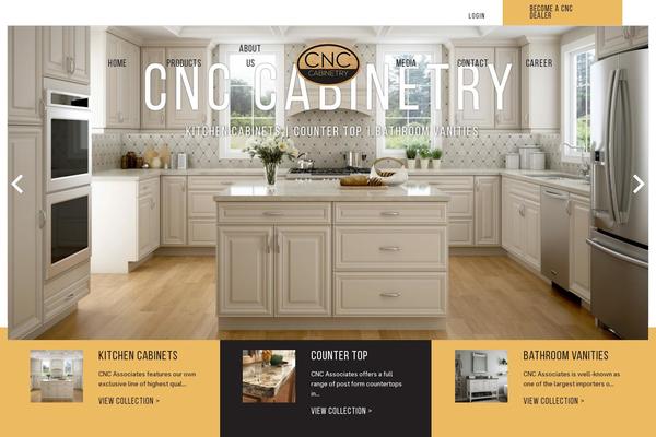 Cnc theme site design template sample