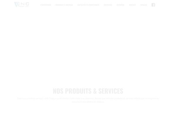 North theme site design template sample