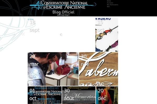 AutoFocus theme site design template sample