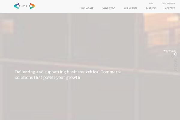 cnetric.com site used Cnetric-theme