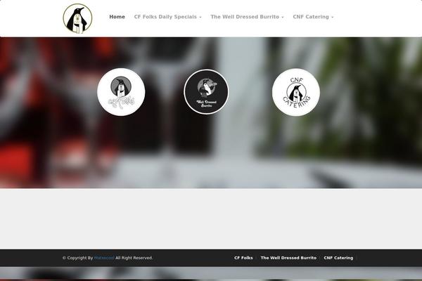 cnfcatering.com site used Bootstrap-theme