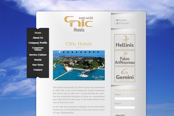 Memoir theme site design template sample