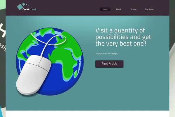 Formation theme site design template sample