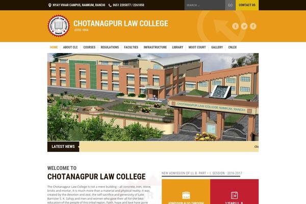 Law theme site design template sample