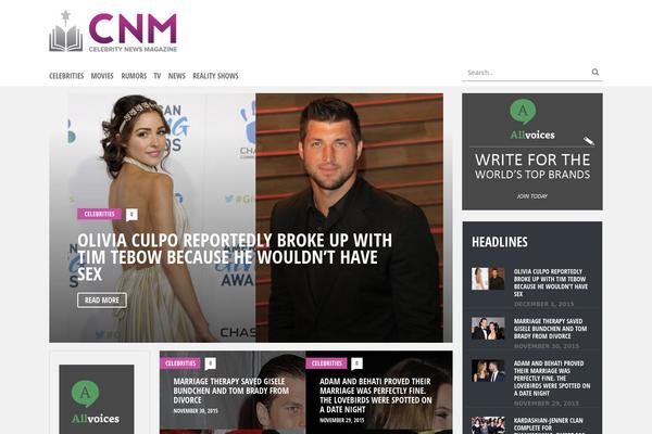 cnm theme websites examples