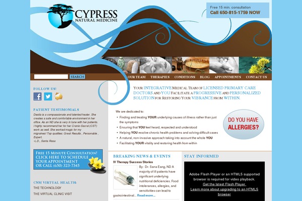cnmhealth.com site used Cnm