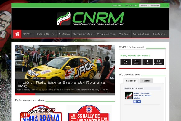 Site using Arconix Flexslider plugin