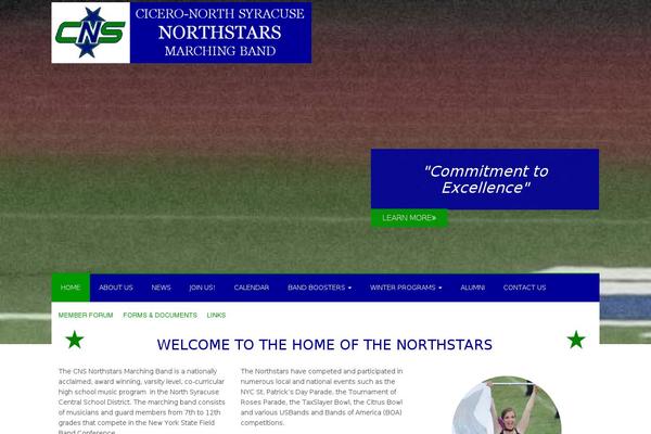 cnsmarchingband.org site used Boldgrid-pavilion