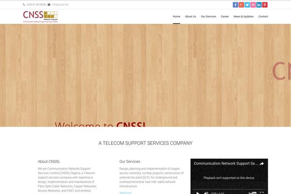 Groove theme site design template sample