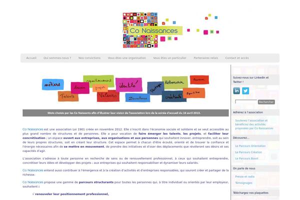 Custom Community theme site design template sample