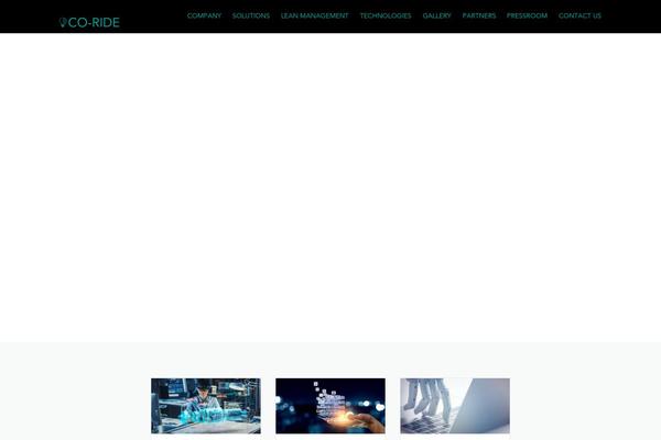 Industrial-child theme site design template sample