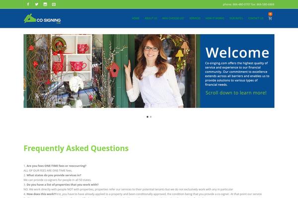 Kapital theme site design template sample