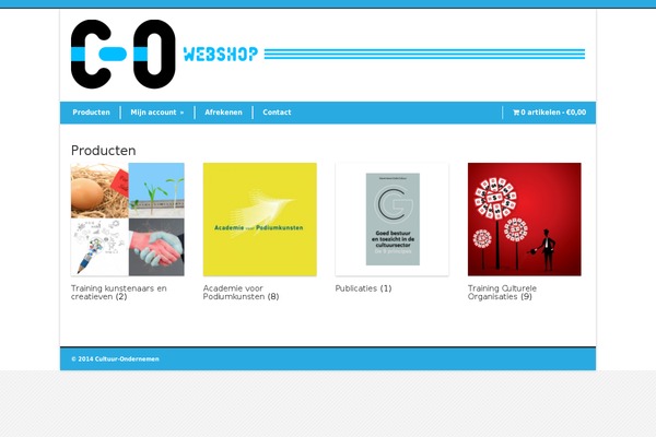 co-webshop.nl site used Modernize v3