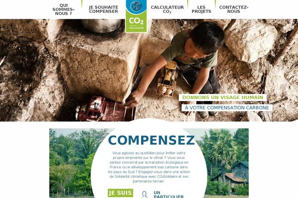 co2solidaire.org site used Foundationco2sol