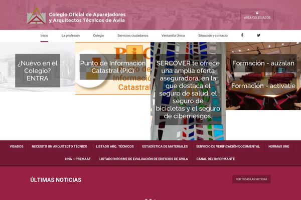 Upside theme site design template sample