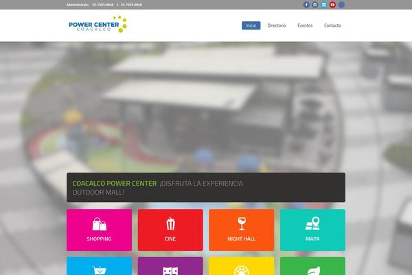 Mall theme site design template sample