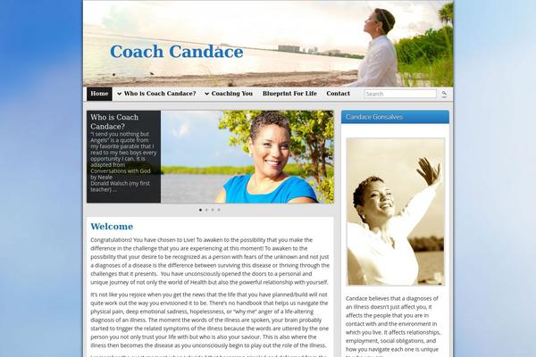 coachcandace.com site used Graphene