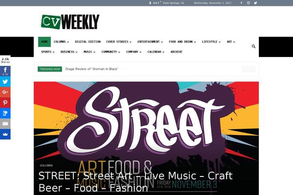 Site using Post Slider plugin