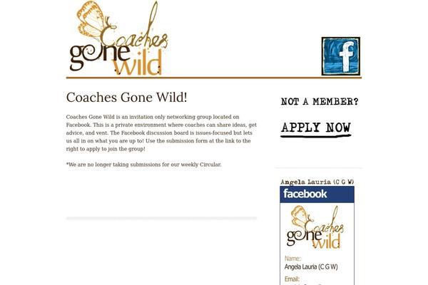 Balance theme site design template sample