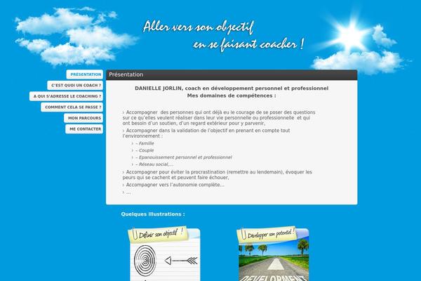 Genova theme site design template sample