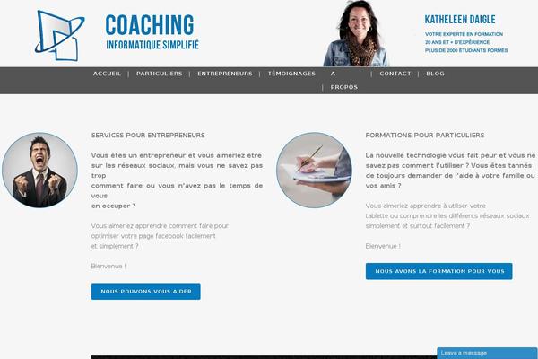 Site using Quick Chat plugin