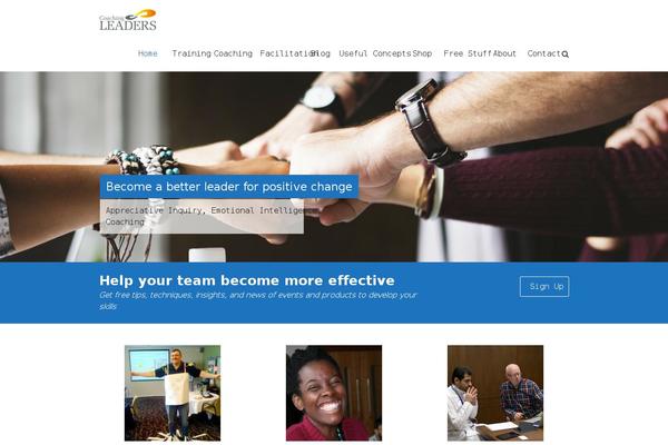 coachingleaders.co.uk site used Esteem-pro