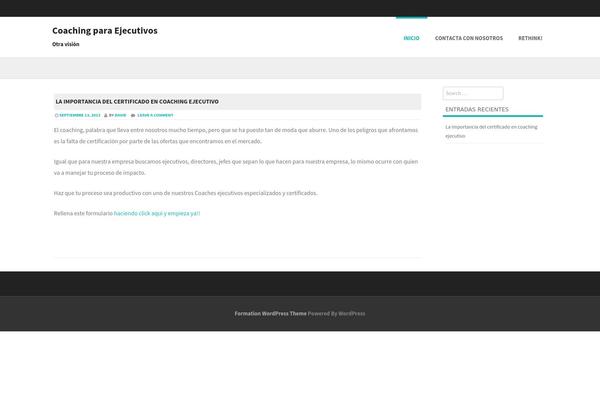 Formation theme site design template sample