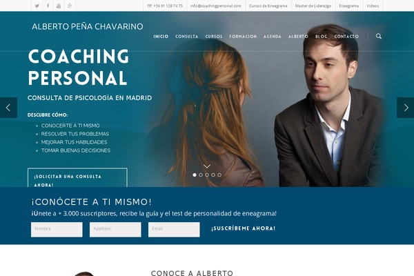 Salient theme site design template sample