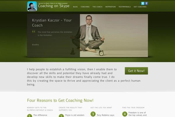 inFocus theme site design template sample