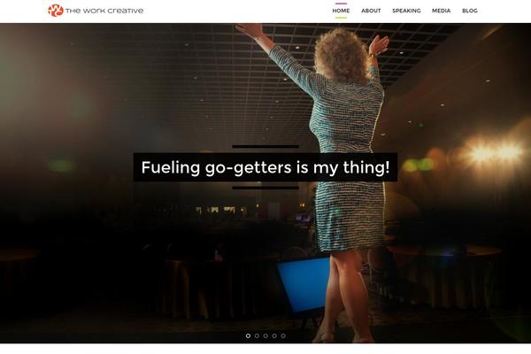 ANAGLYPH theme site design template sample