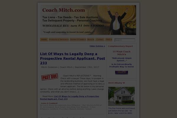Site using Ultimate Landing Page and Coming Soon Page plugin