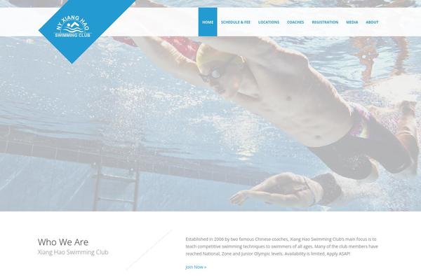 Porto Child theme site design template sample