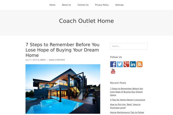 Omega theme site design template sample