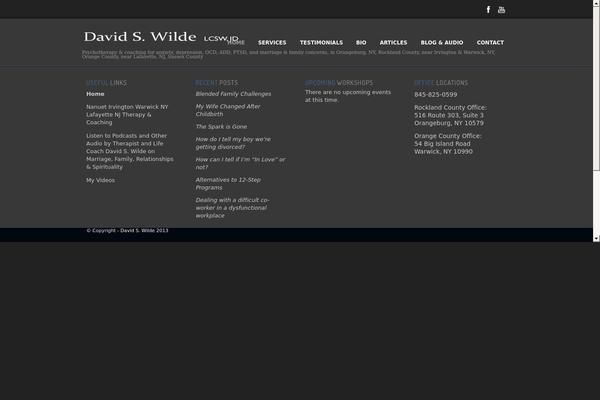 Incarnation theme site design template sample