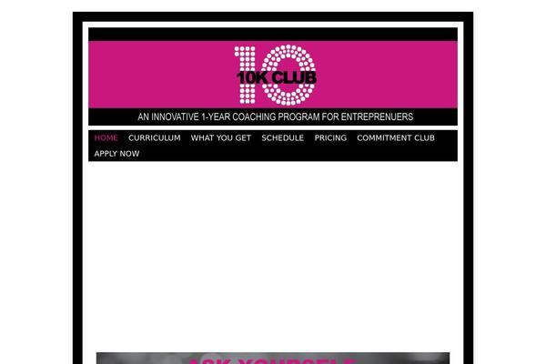 Headway theme site design template sample
