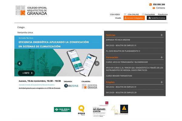 Site using Code Embed plugin