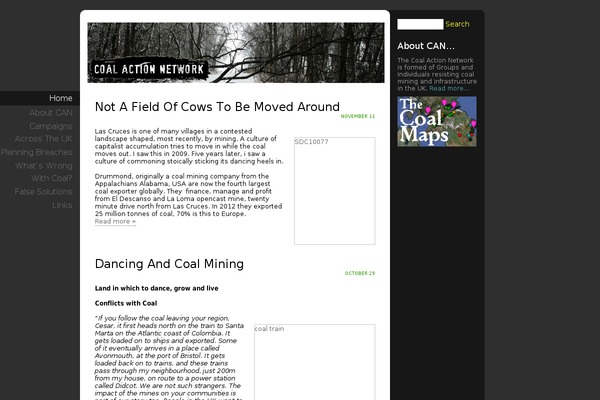 Briny website example screenshot