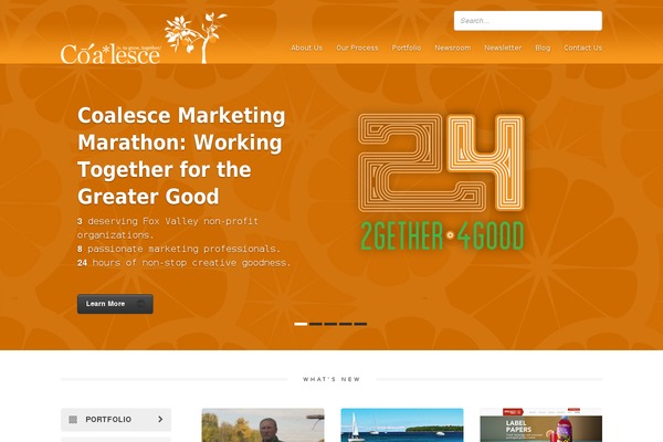 Gala theme site design template sample