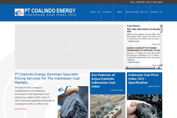 coalindoenergy.com site used Ici