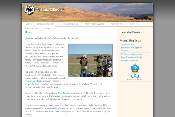 Azul theme site design template sample