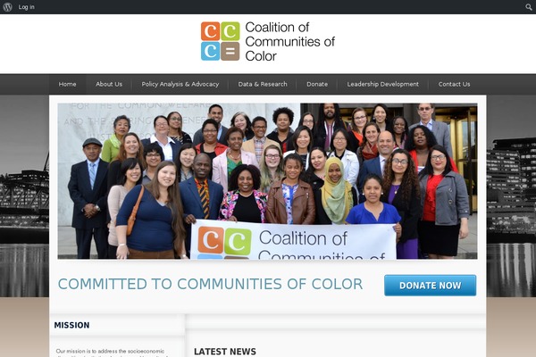 The-cause theme site design template sample