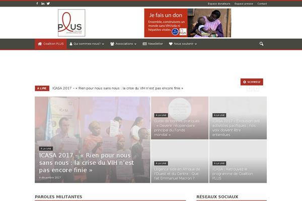 Site using Font Awesome 4 Menus plugin