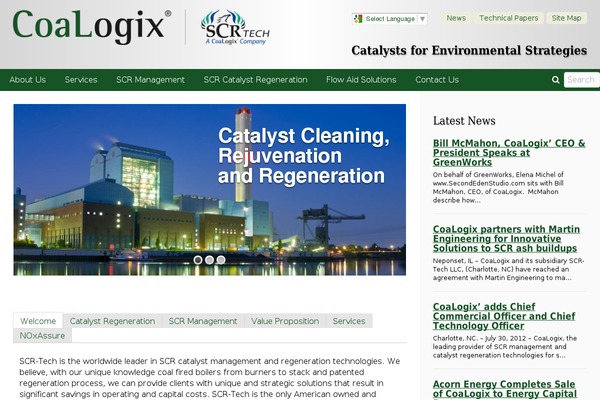coalogix.com site used Wd40
