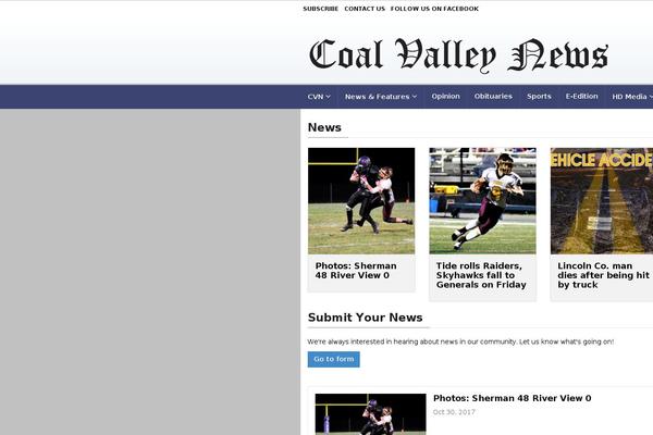 coalvalleynews.com site used Civitasmedium