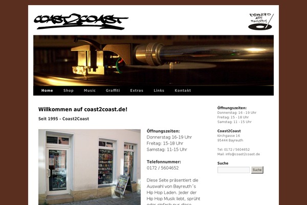 coast2coast.de site used Coast2coast