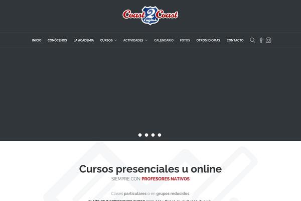 coast2coastenglish.com site used Coast2coast