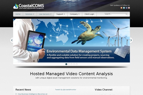 Supermassive theme site design template sample