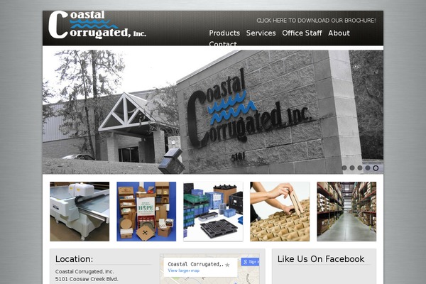 Bottega theme site design template sample