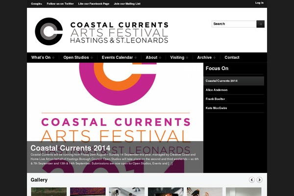 coastalcurrents.org.uk site used Basecamp